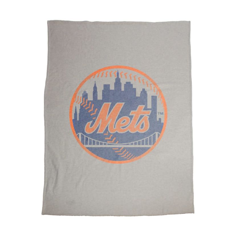 MLB New York Mets 54" x 84" Sweatshirt Blanket