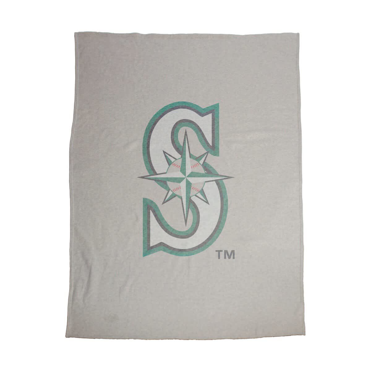 MLB Seattle Mariners 54" x 84" Sweatshirt Blanket
