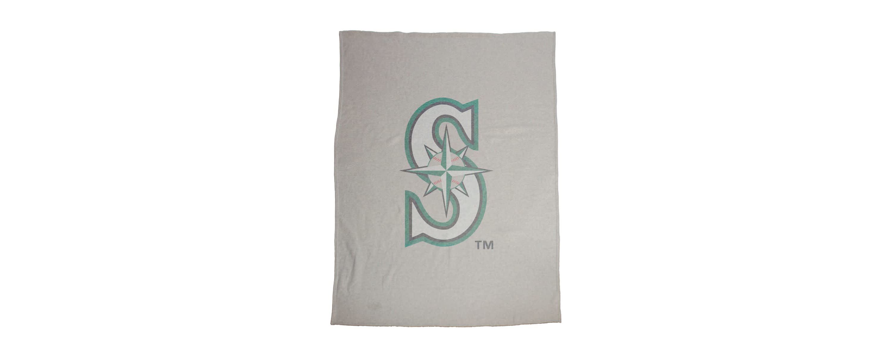 MLB Seattle Mariners 54" x 84" Sweatshirt Blanket