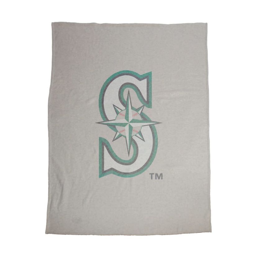 MLB Seattle Mariners 54" x 84" Sweatshirt Blanket