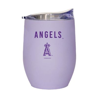 Logo Brands MLB Los Angeles Angels 16oz. Soft Touch Curved Tumbler