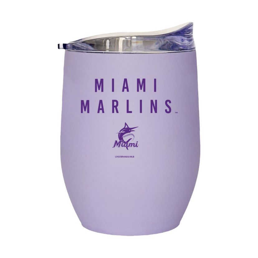 MLB Miami Marlins 16oz. Soft Touch Curved Tumbler