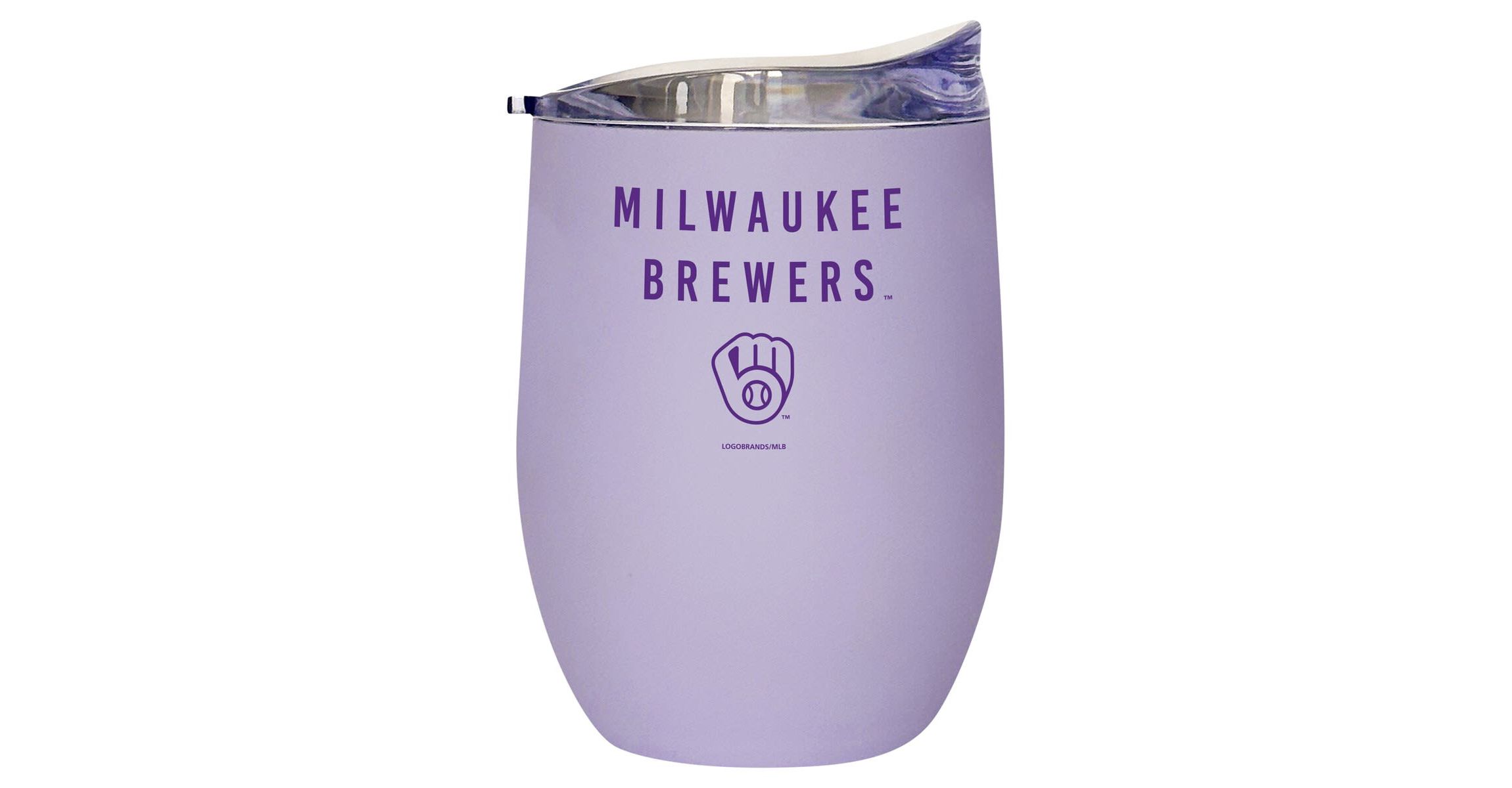 MLB Milwaukee Brewers 16oz. Soft Touch Curved Tumbler