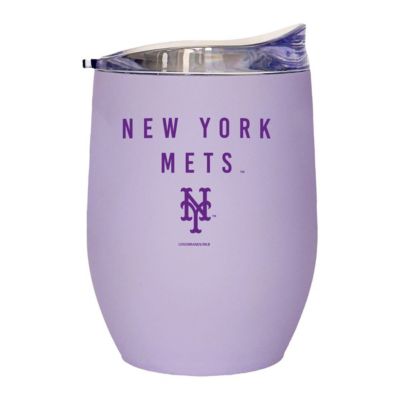 Logo Brands MLB New York Mets 16oz. Soft Touch Curved Tumbler