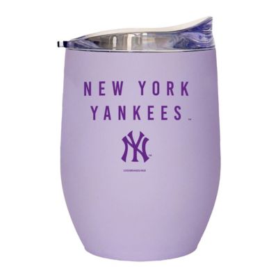 Logo Brands MLB New York Yankees 16oz. Soft Touch Curved Tumbler