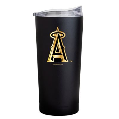 Logo Brands MLB Los Angeles Angels Foil 20oz. Powder Coat Tumbler