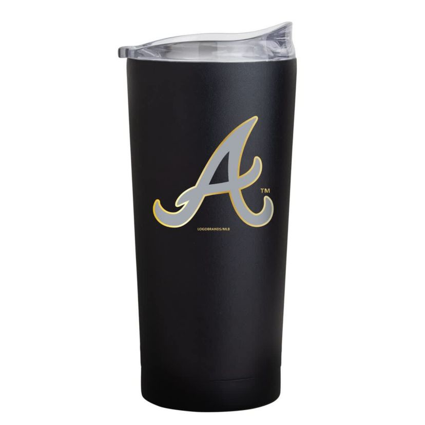 MLB Atlanta Braves Foil 20oz. Powder Coat Tumbler