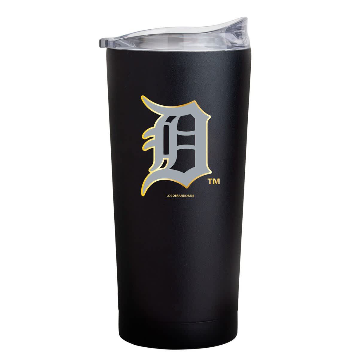 MLB Detroit Tigers Foil 20oz. Powder Coat Tumbler