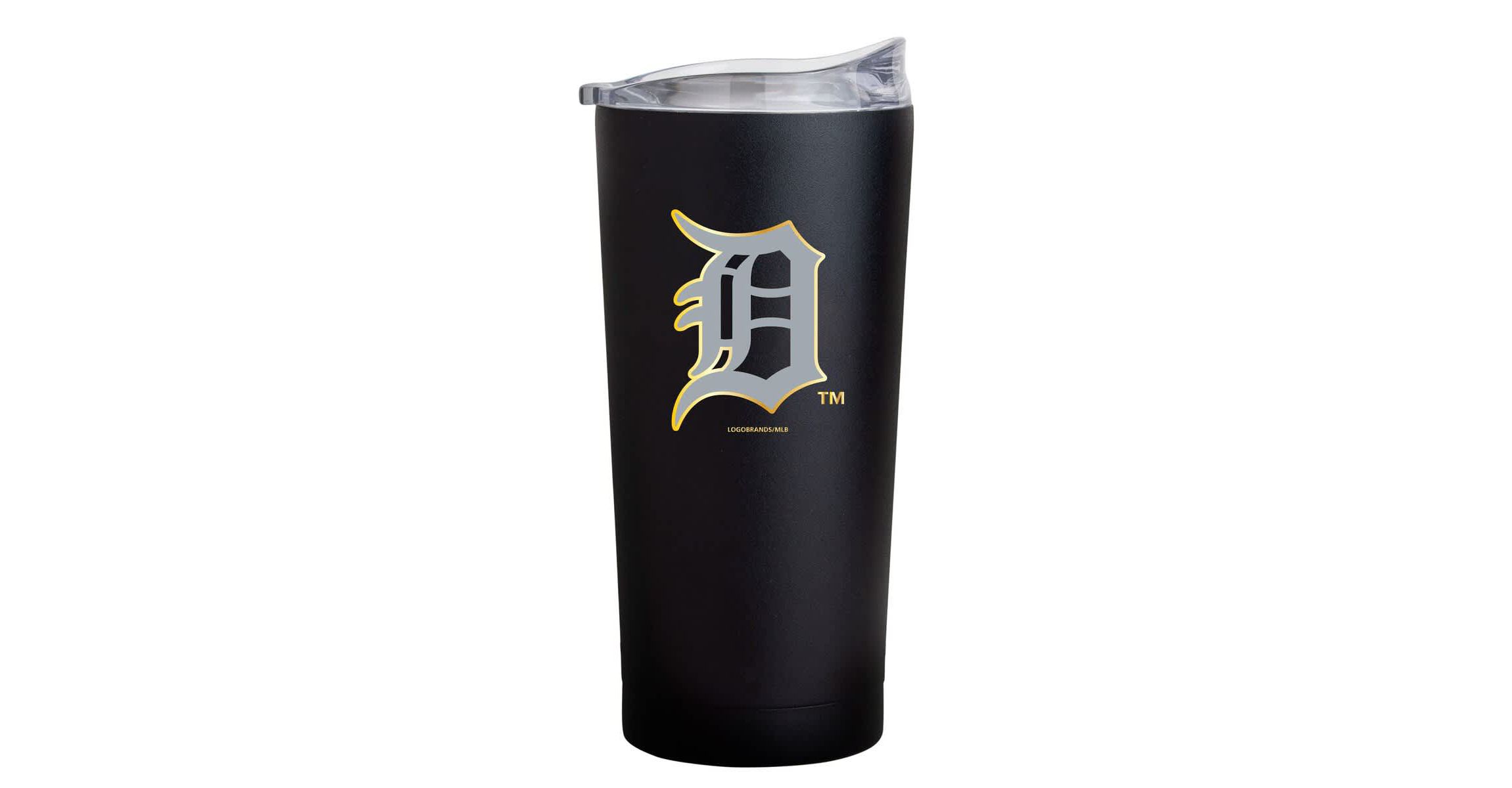 MLB Detroit Tigers Foil 20oz. Powder Coat Tumbler