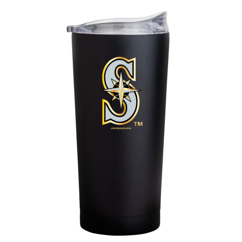 MLB Seattle Mariners Foil 20oz. Powder Coat Tumbler