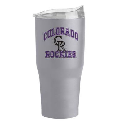 Logo Brands MLB Colorado Rockies 30oz. Powder Coat Tumbler