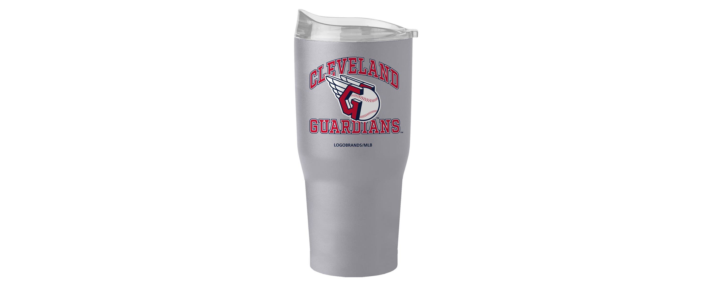 MLB Cleveland Guardians 30oz. Powder Coat Tumbler