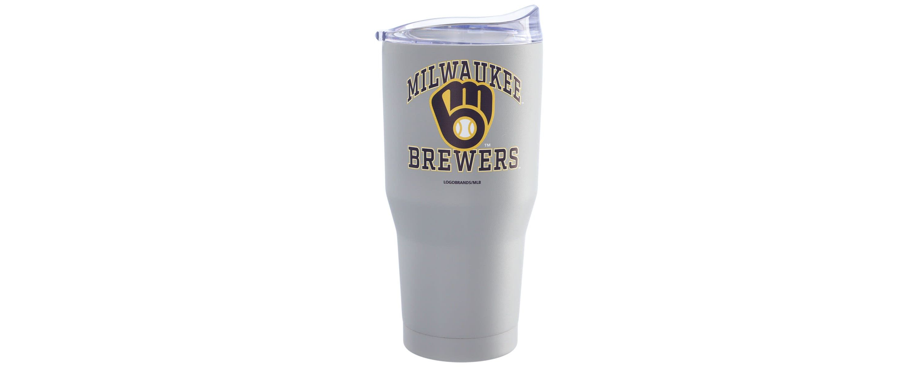 MLB Milwaukee Brewers 30oz. Powder Coat Tumbler