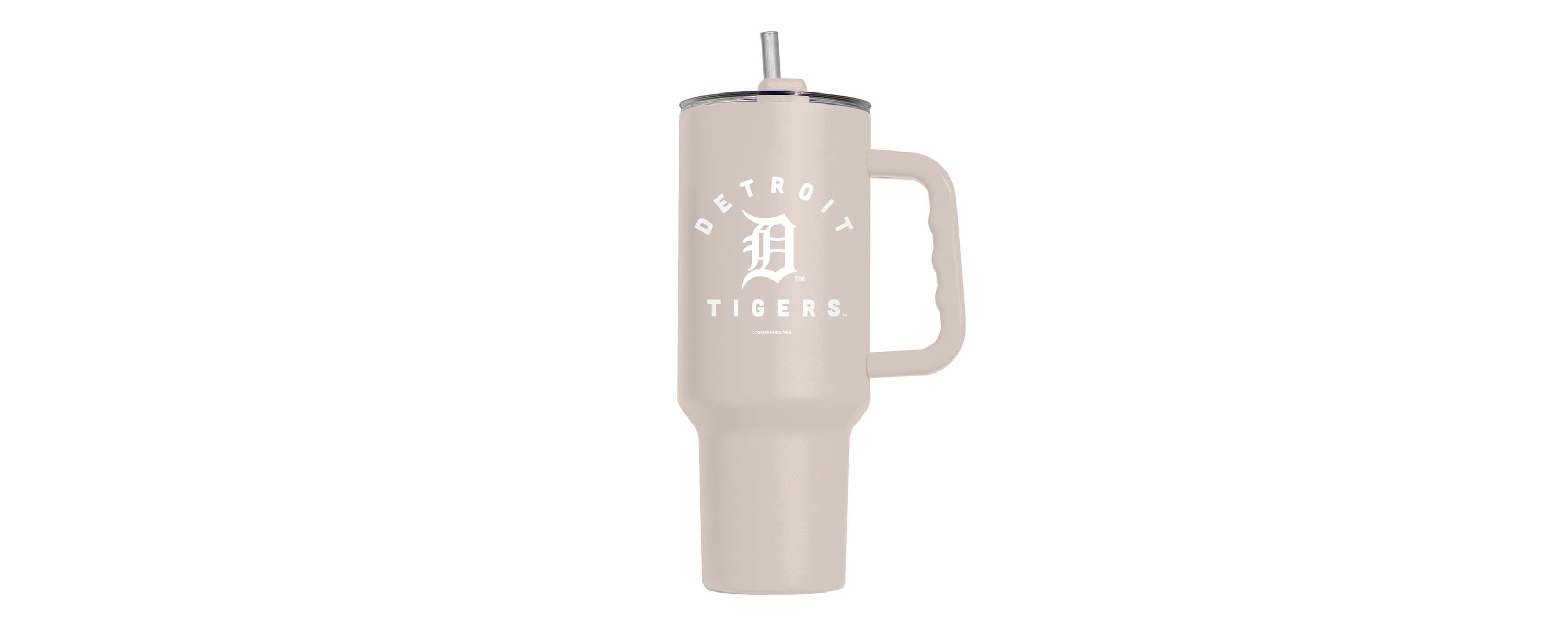MLB Detroit Tigers 40oz. Sand Soft Touch Tumbler