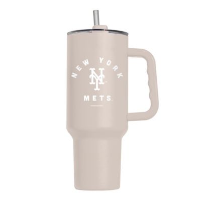 Logo Brands MLB New York Mets 40oz. Sand Soft Touch Tumbler
