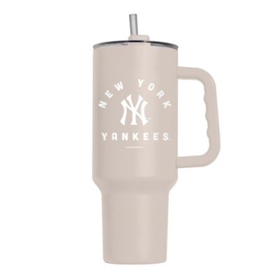 Logo Brands MLB New York Yankees 40oz. Sand Soft Touch Tumbler