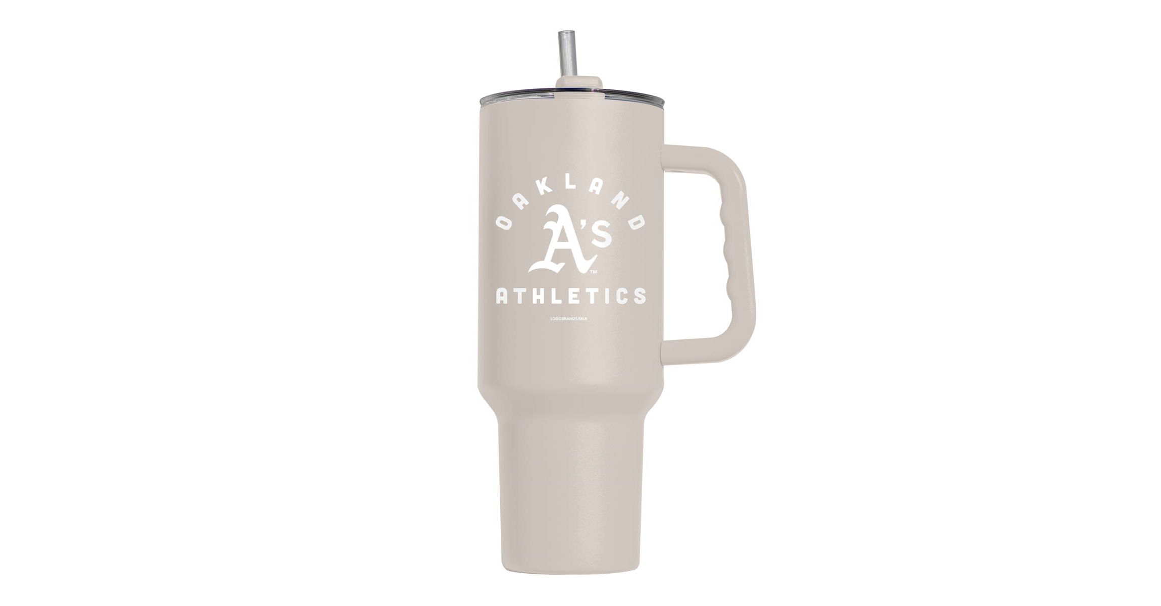 Cooperstown Teams Oakland Athletics 40oz. Sand Soft Touch Tumbler