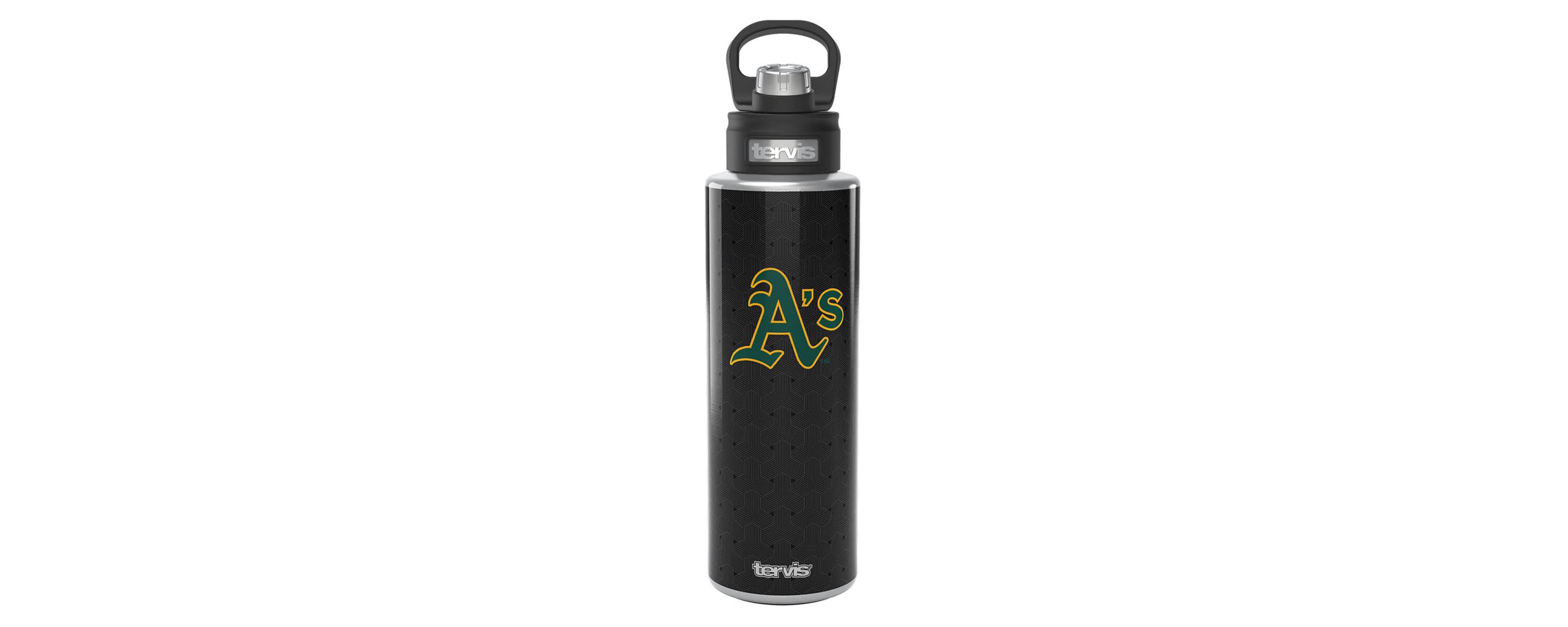 MLB Oakland Athletics 40oz. Weave Wide Mouth Water Bottle
