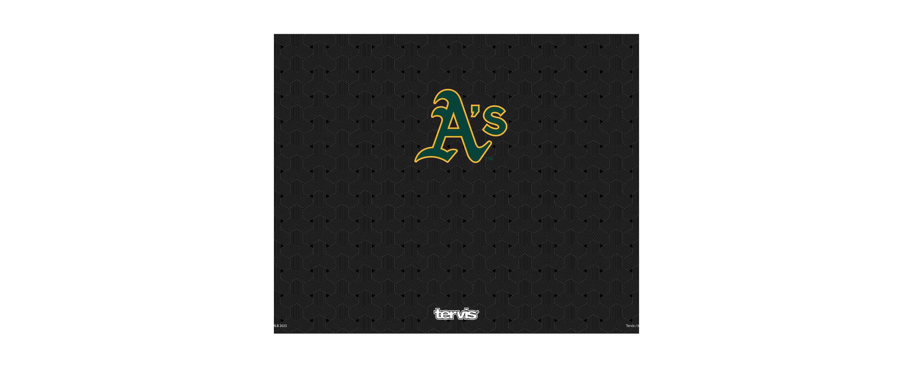 MLB Oakland Athletics 40oz. Weave Wide Mouth Water Bottle