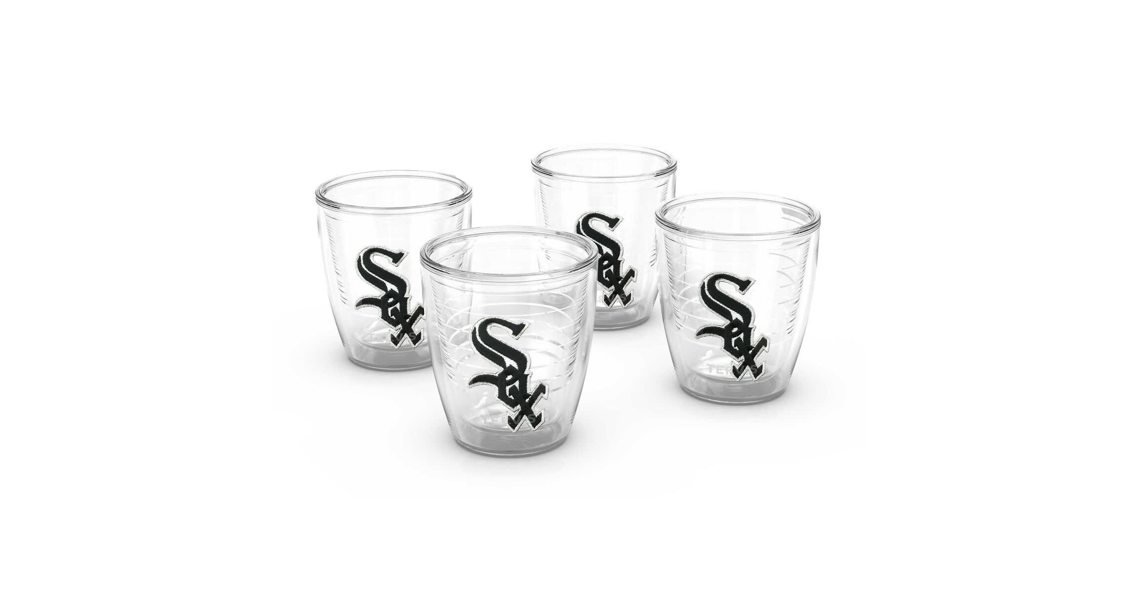 Chicago White Sox MLB Chicago Sox Four-Pack 12oz. Emblem Tumbler Set