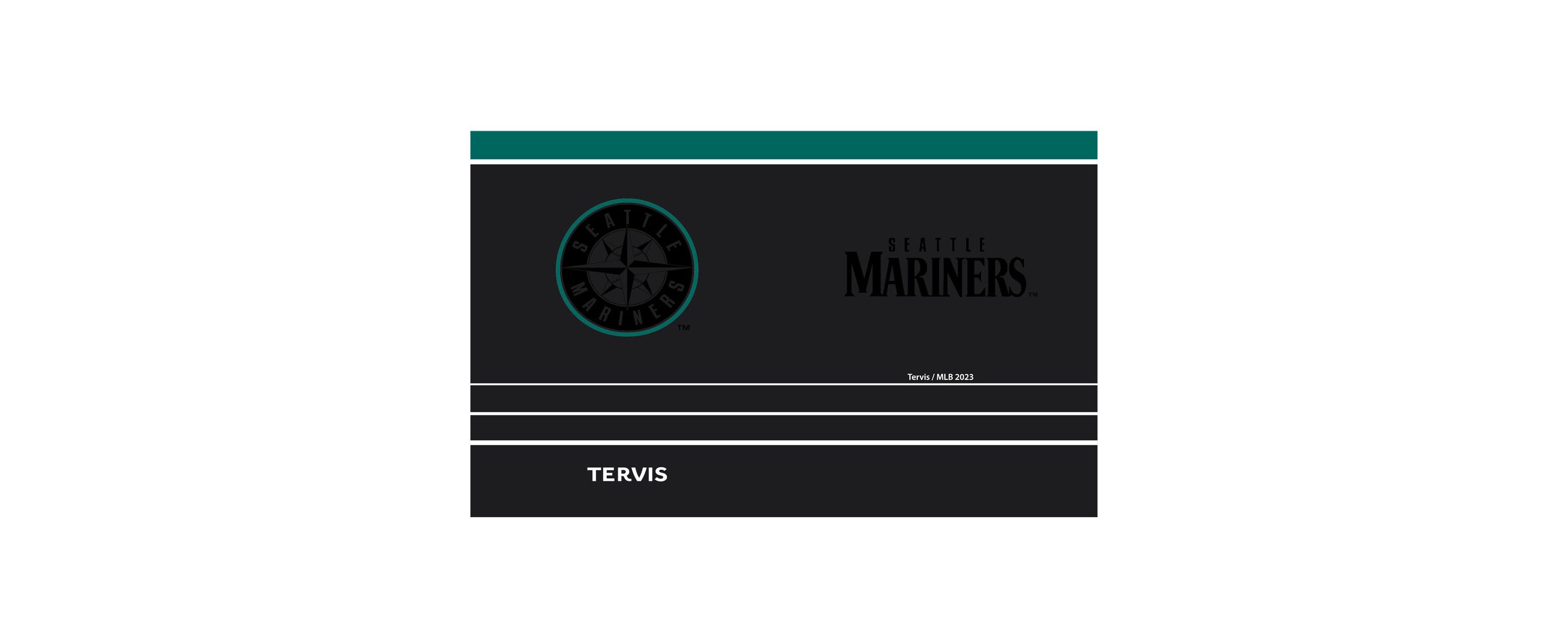 MLB Seattle Mariners 20oz. Night Game Tumbler
