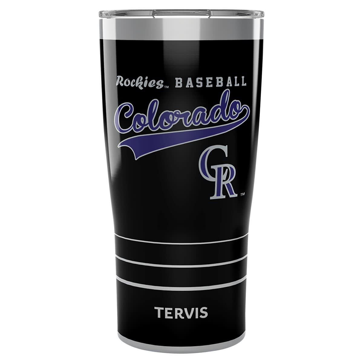 MLB Colorado Rockies 20oz. Cooperstown Collection Stainless Tumbler