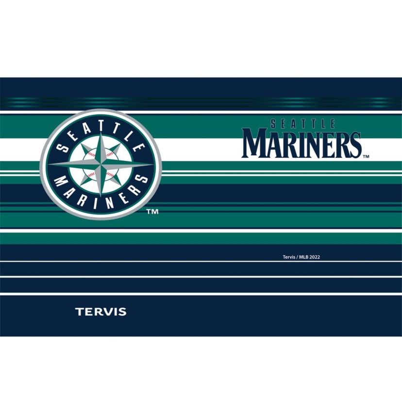 MLB Seattle Mariners 30oz. Hype Stripes Tumbler