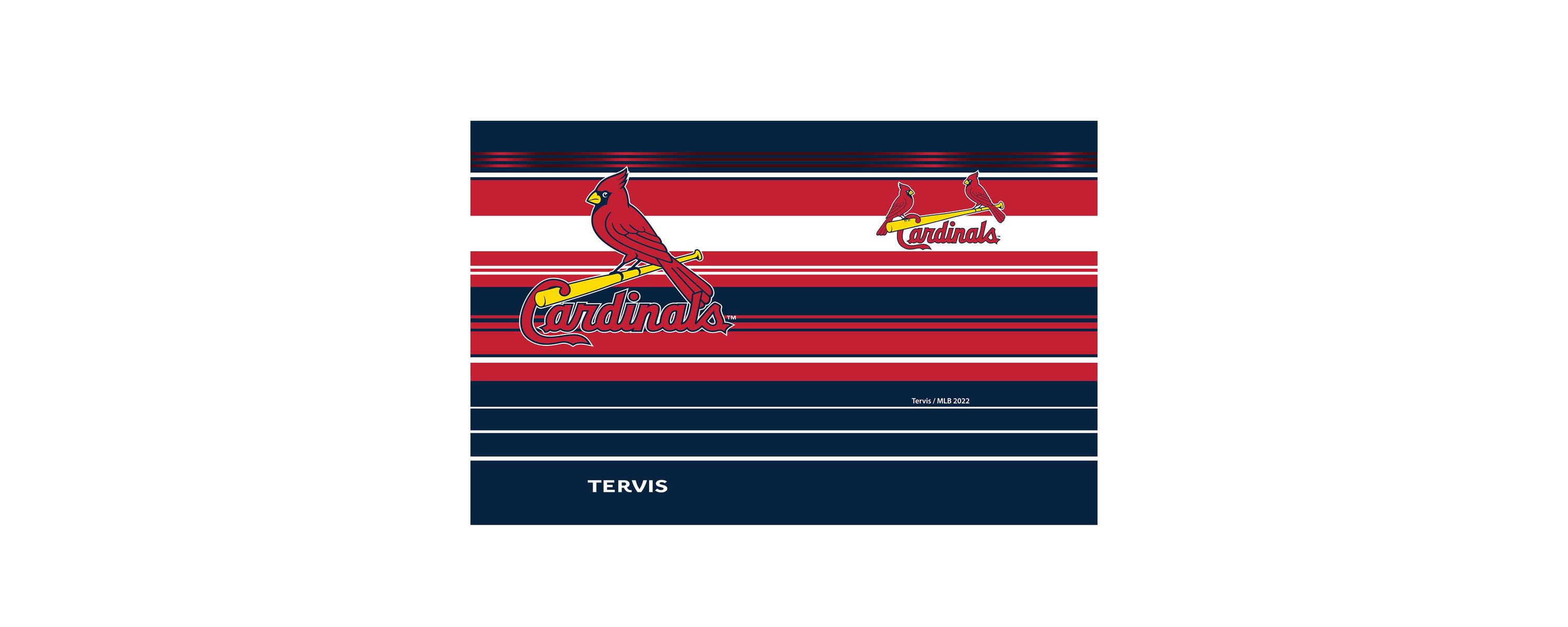 MLB St. Louis Cardinals 30oz. Hype Stripes Tumbler