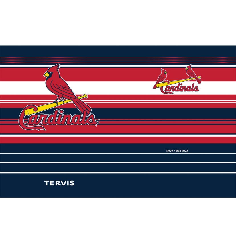 MLB St. Louis Cardinals 30oz. Hype Stripes Tumbler