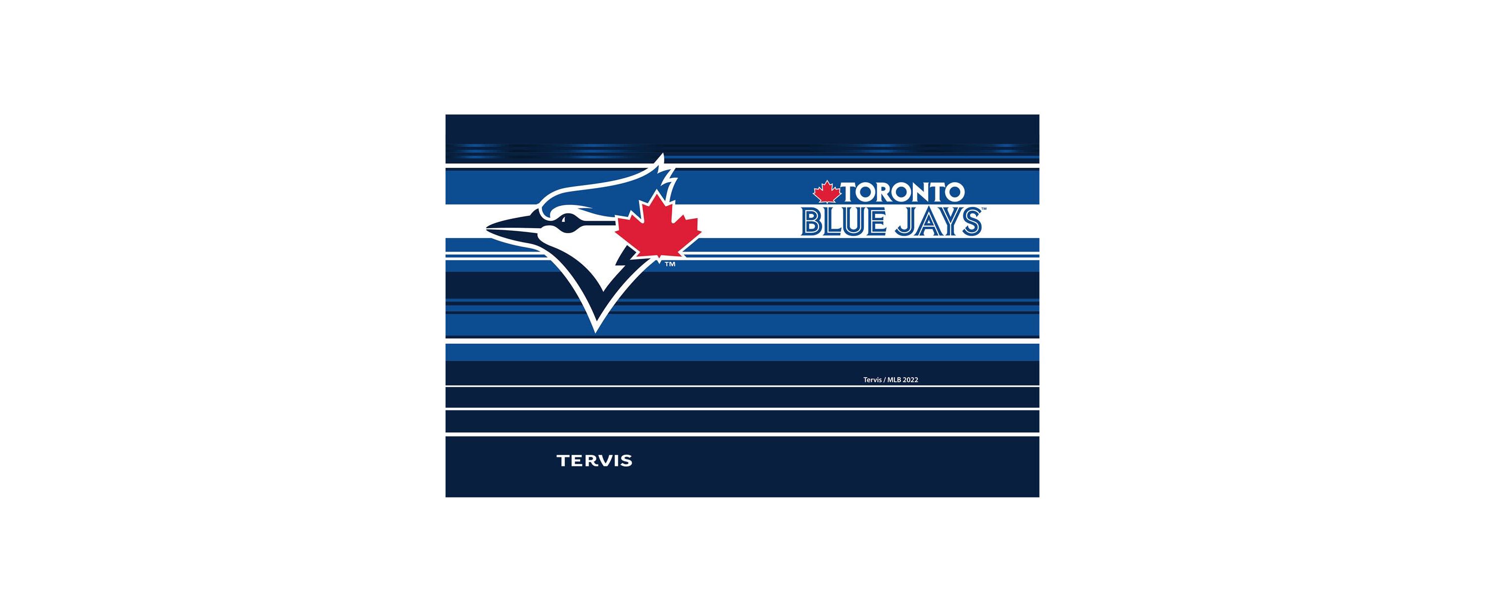 Toronto Blue Jays MLB Toronto Jays 30oz. Hype Stripes Tumbler