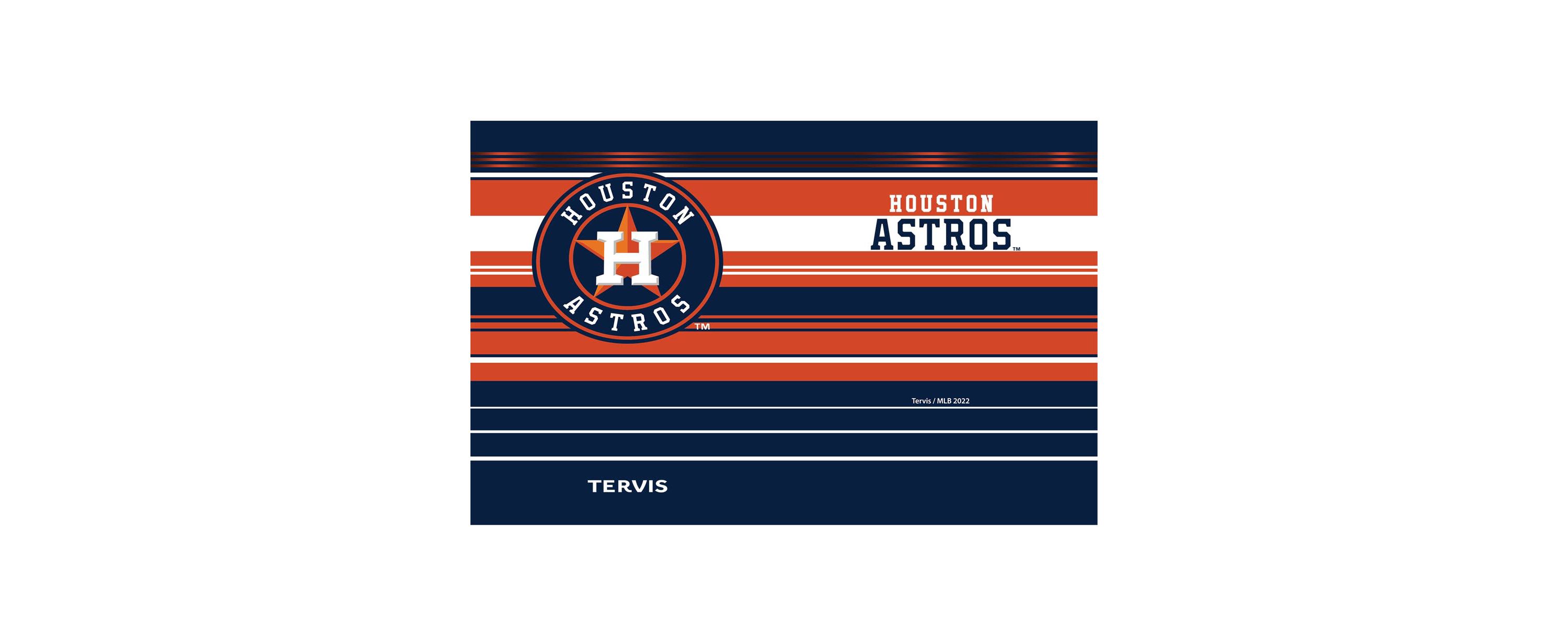 MLB Houston Astros 30oz. Hype Stripes Tumbler