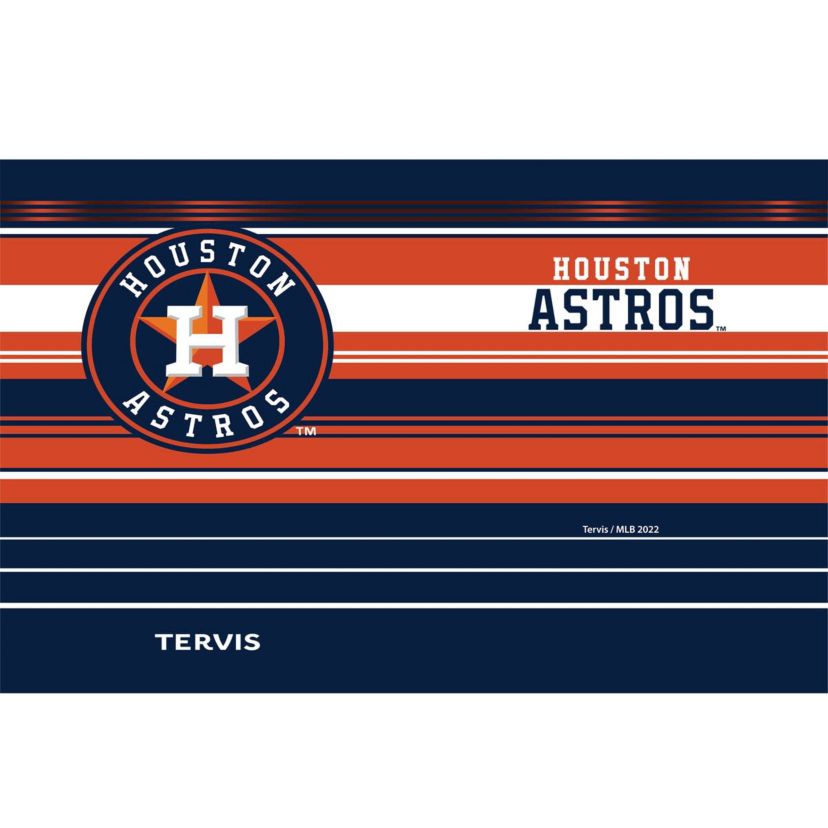 MLB Houston Astros 30oz. Hype Stripes Tumbler