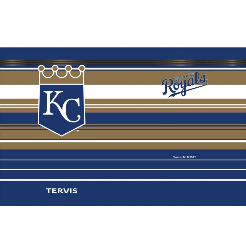 MLB Kansas City Royals 30oz. Hype Stripes Tumbler