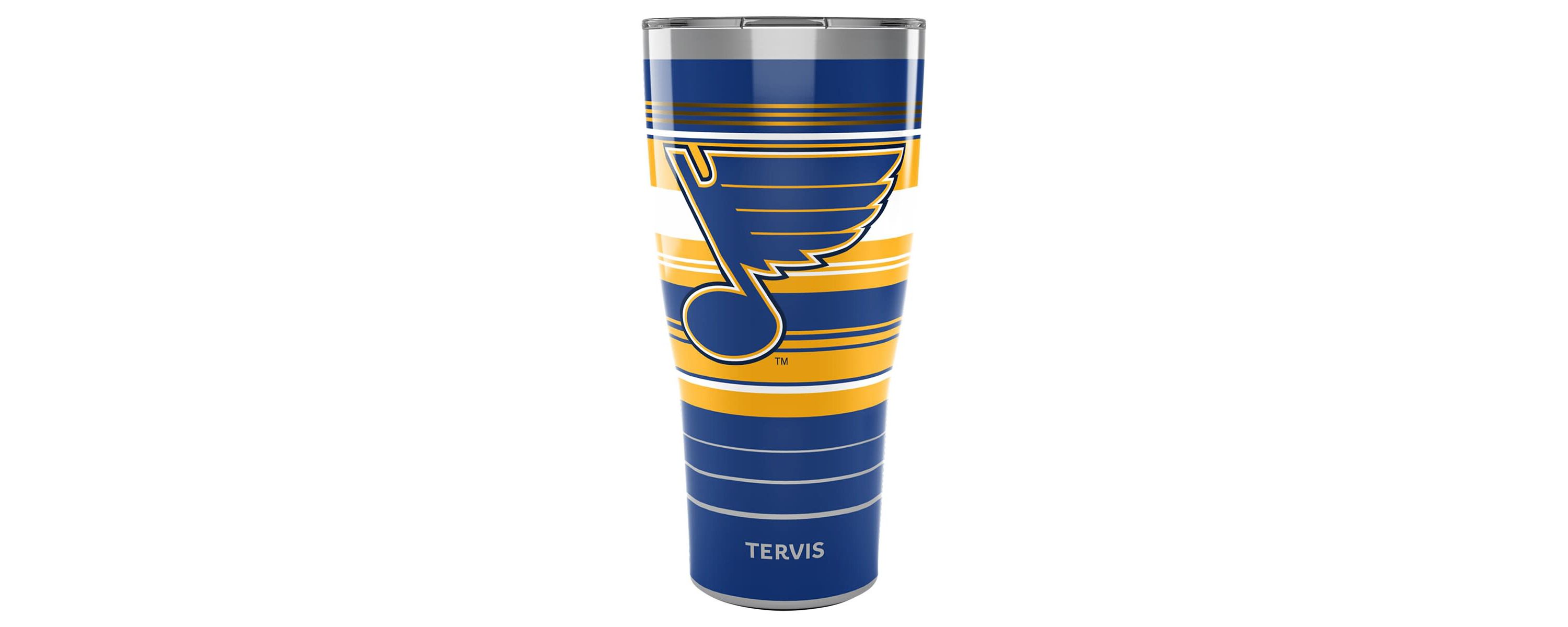 NHL St. Louis Blues 30oz. Hype Stripes Stainless Tumbler