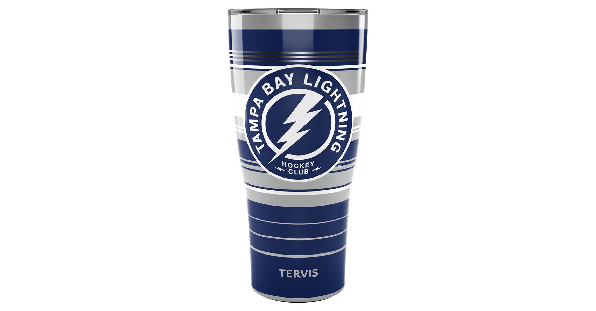 NHL Tampa Bay Lightning 30oz. Hype Stripes Stainless Tumbler