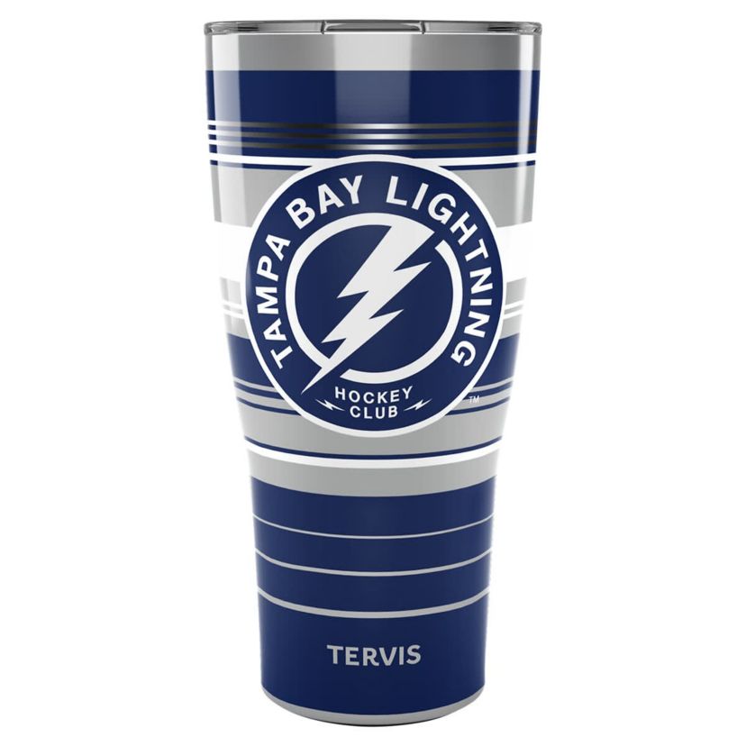 NHL Tampa Bay Lightning 30oz. Hype Stripes Stainless Tumbler
