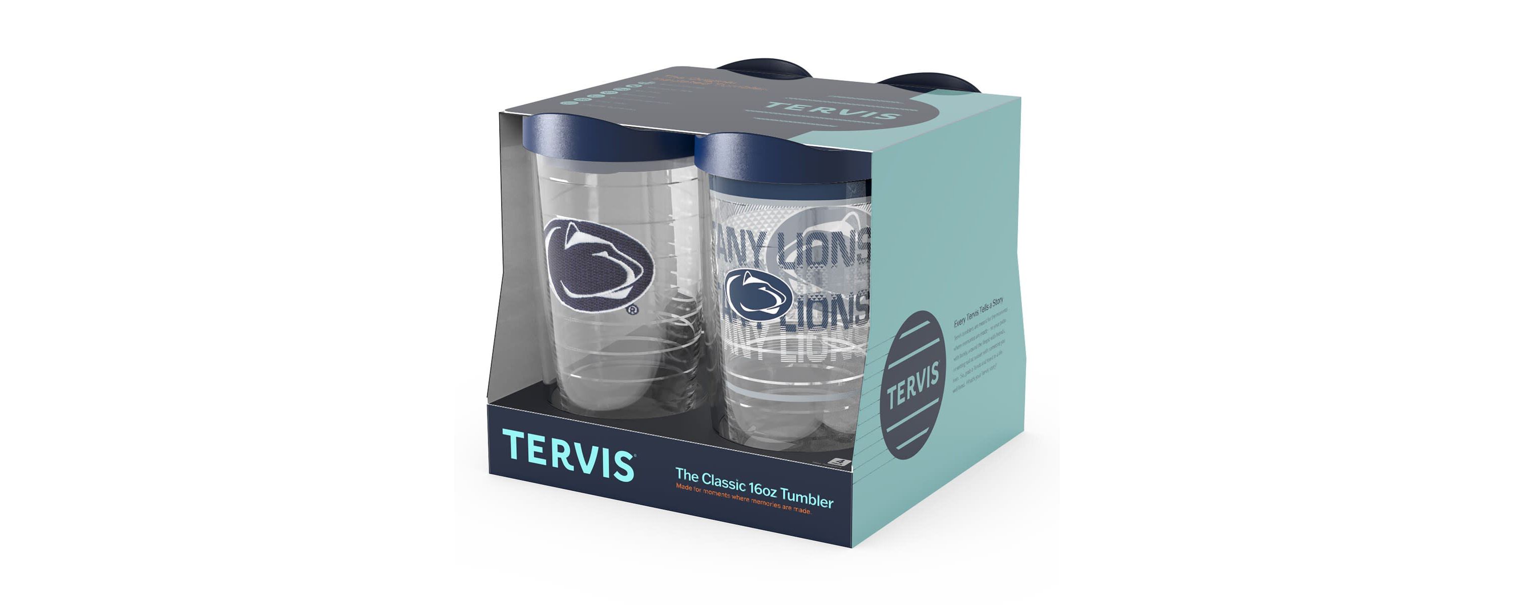NCAA Penn State Nittany Lions Four-Pack 16oz. Classic Tumbler Set