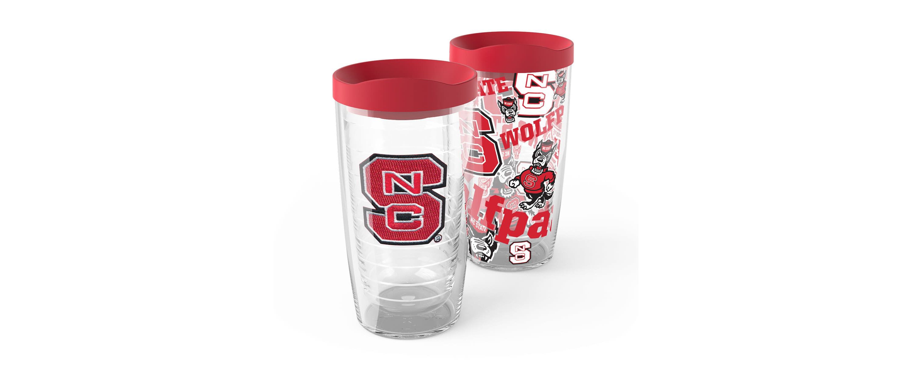 NCAA NC State Wolfpack 2-Pack 16oz. Competitor & Emblem Tumbler Set