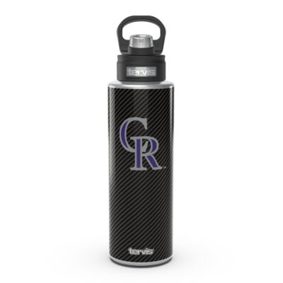 Tervis MLB Colorado Rockies 40oz. Carbon Fiber Wide Mouth Water Bottle