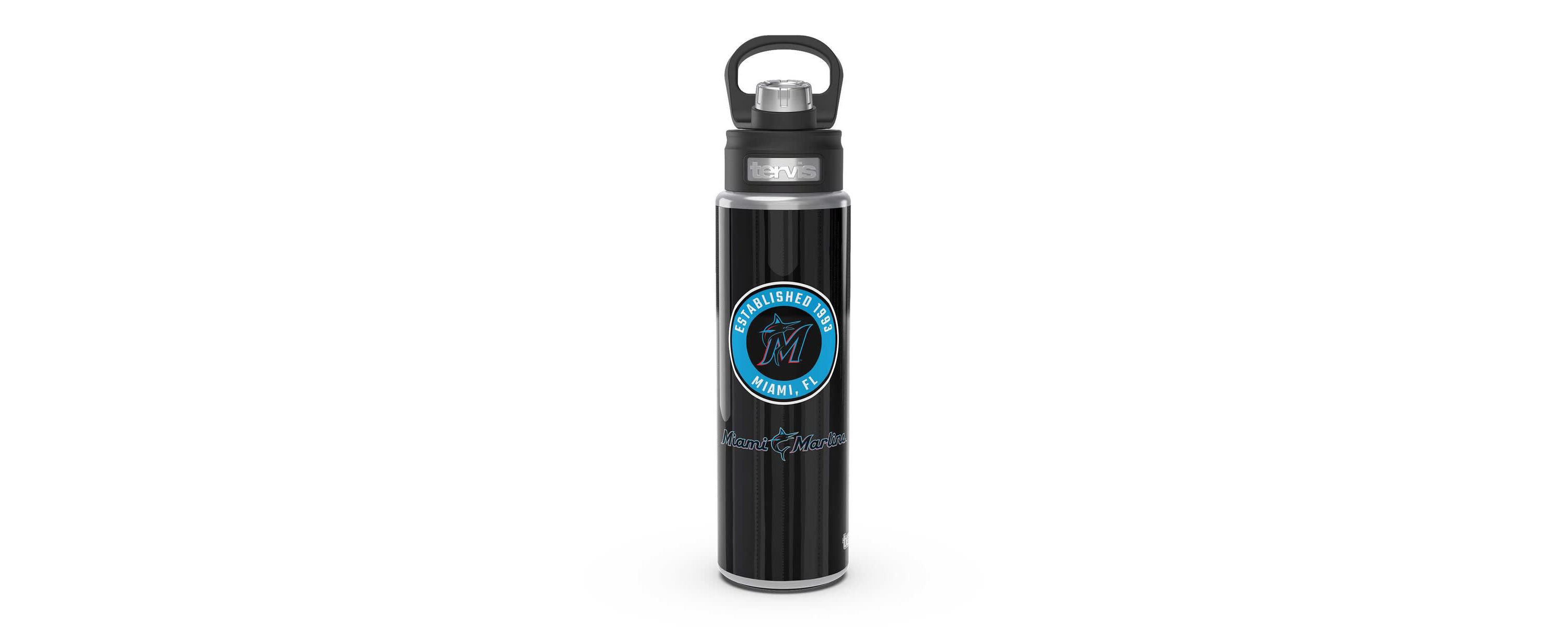 MLB Miami Marlins 24oz. All In Wide Mouth Water Bottle