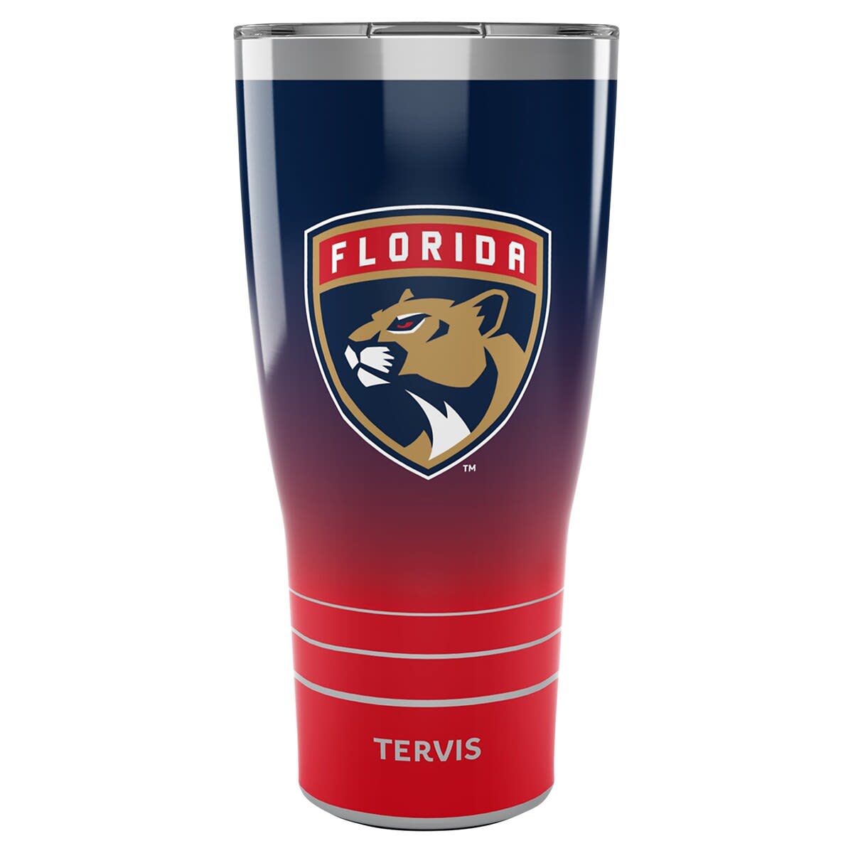 NHL Florida Panthers 30oz. Ombre Stainless Tumbler