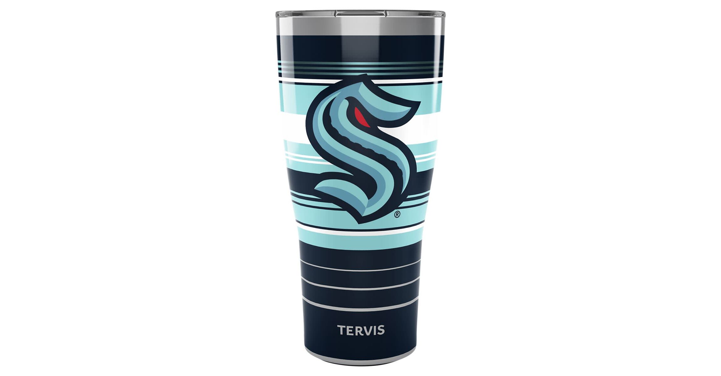 NHL Seattle Kraken 30oz. Hype Stripes Stainless Tumbler