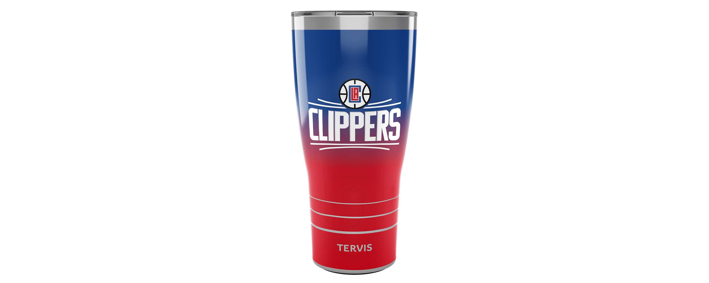 Los Angeles Clippers NBA LA Clippers 30oz. Ombre Stainless Tumbler