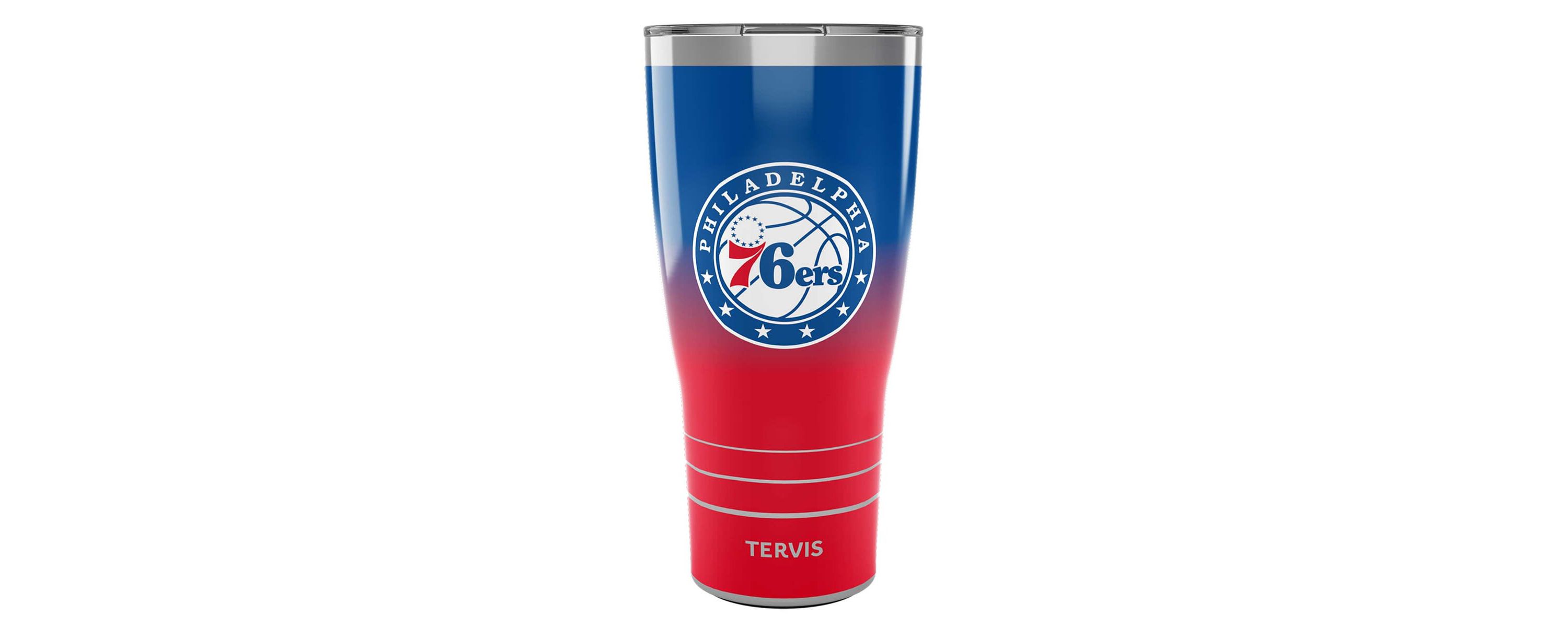 NBA Philadelphia 76ers 30oz. Ombre Stainless Tumbler