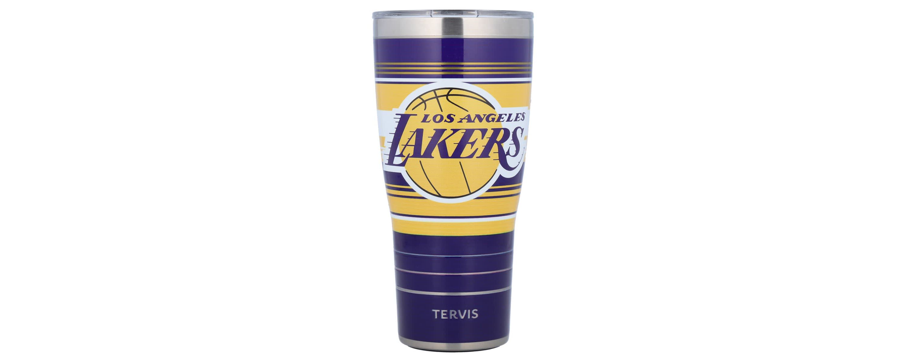 NBA Los Angeles Lakers 30oz. Hype Stripes Tumbler