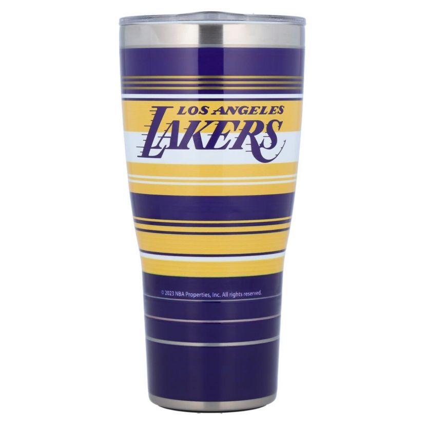NBA Los Angeles Lakers 30oz. Hype Stripes Tumbler