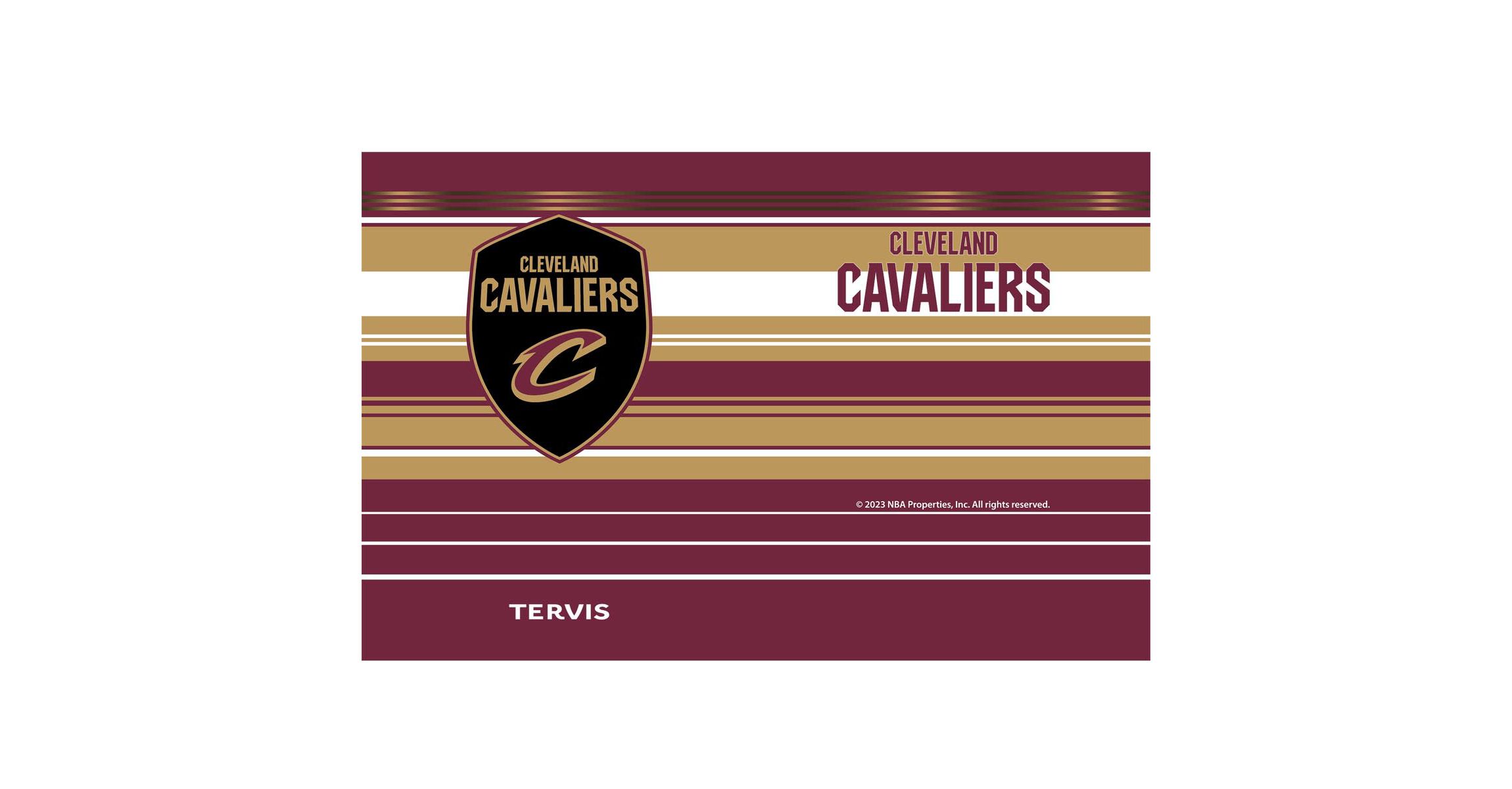 NBA Cleveland Cavaliers 30oz. Hype Stripes Tumbler