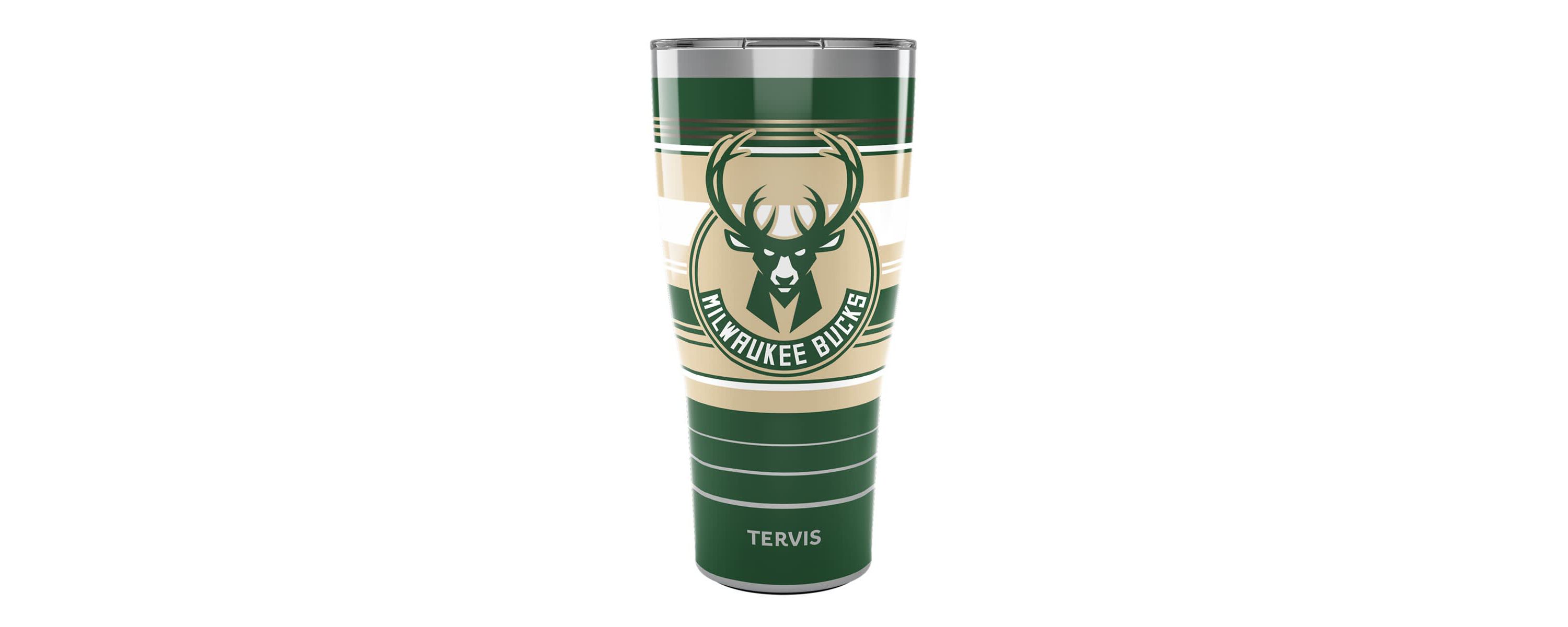 NBA Milwaukee Bucks 30oz. Hype Stripes Tumbler