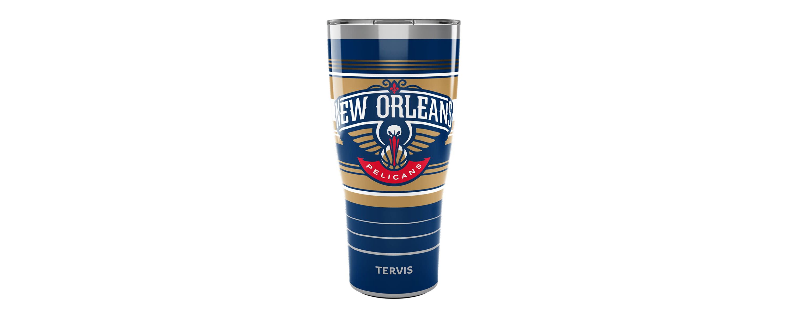 NBA New Orleans Pelicans 30oz. Hype Stripes Tumbler