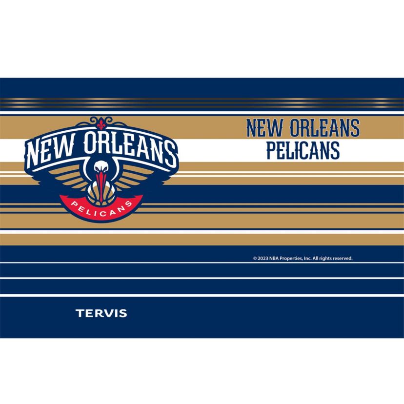 NBA New Orleans Pelicans 30oz. Hype Stripes Tumbler